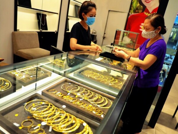 Giá vàng tăng cao nhất từ đầu năm đến nay
