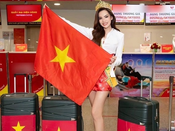 Lê Hoàng Phương ra Hà Nội chinh chiến Miss Grand: Thiên Ân và dàn hậu đến tiễn, catwalk mở màn thế nào?
