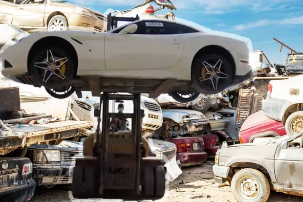 Bên trong 'nghĩa địa siêu xe' tại quốc gia xa hoa nhất: Từ Rolls Royce đến Lamborghini, hàng nghìn tỷ bị thiêu đốt, mục nát trong câm lặng