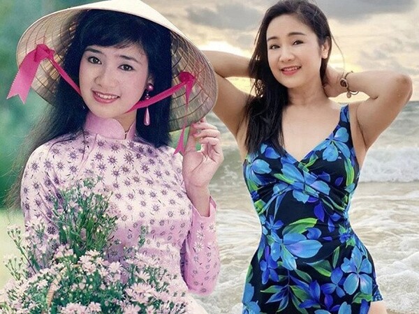 Khi tiểu thư 'Lá ngọc cành vàng' thập niên 90 diện đồ tắm, dáng người tròn trịa vẫn làm hội U60 ngưỡng mộ