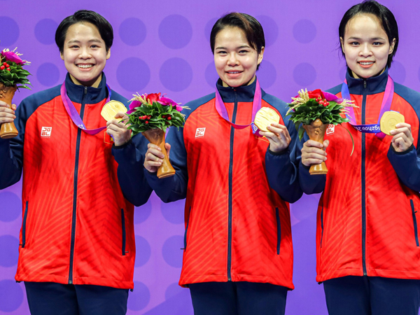 HLV Hoàng Ngân: HCV karate thể hiện ý chí con người Việt Nam
