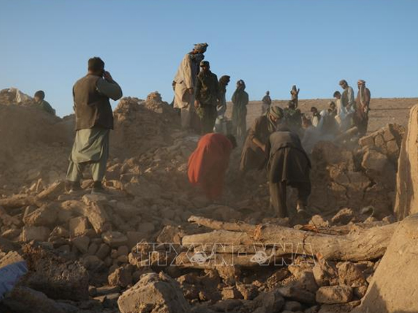 Động đất tại Afghanistan: Số người thiệt mạng tăng lên gần 2.000 người