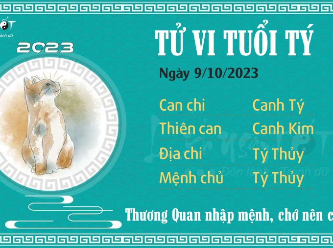 Tử vi thứ 2 ngày 9/10/2023 của 12 con giáp: Mão bất an, Dậu nóng nảy
