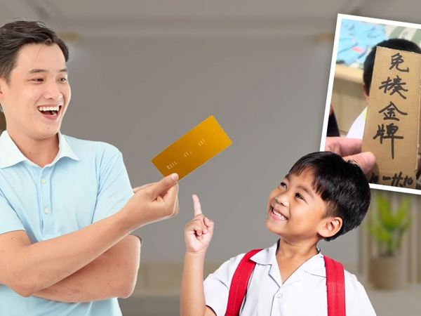 'Sốc' với phần thường mà cậu bé được bố dành cho trong một tháng