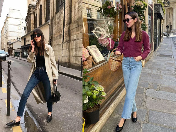 5 kiểu giày được phụ nữ Pháp khuyên phối với quần jeans