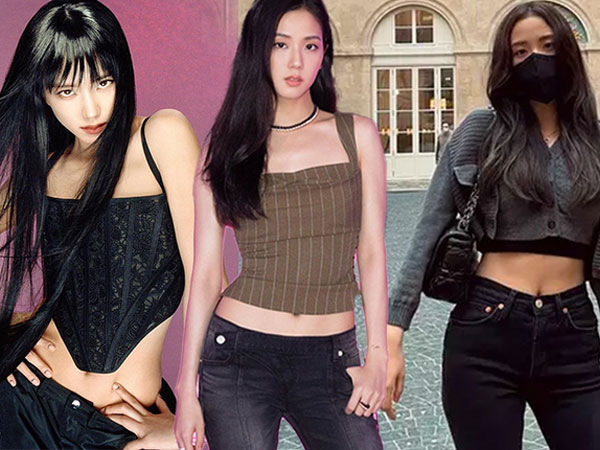 Jisoo và quần cạp trễ đúng là sinh ra để dành cho nhau