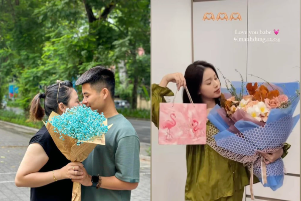 Cầu thủ tặng quà 20/10 cho vợ và bạn gái
