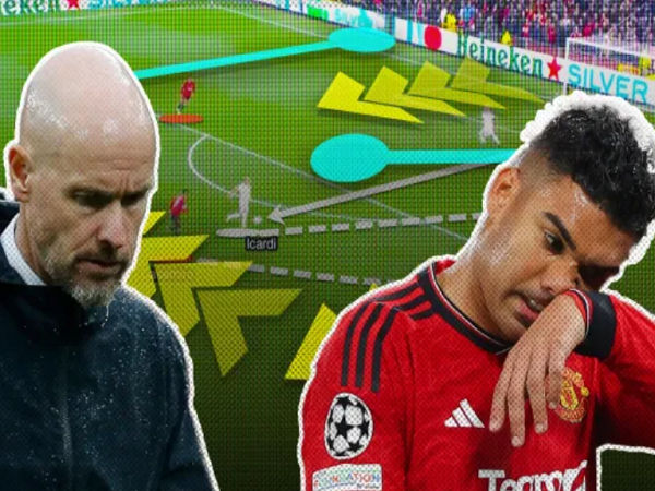 Vấn đề của Man Utd: Chiến thuật của Ten Hag khiến Casemiro sa sút thế nào?