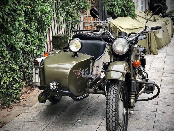 Ngắm những chiếc xe sidecar cũ giá vài trăm triệu của dân chơi Việt