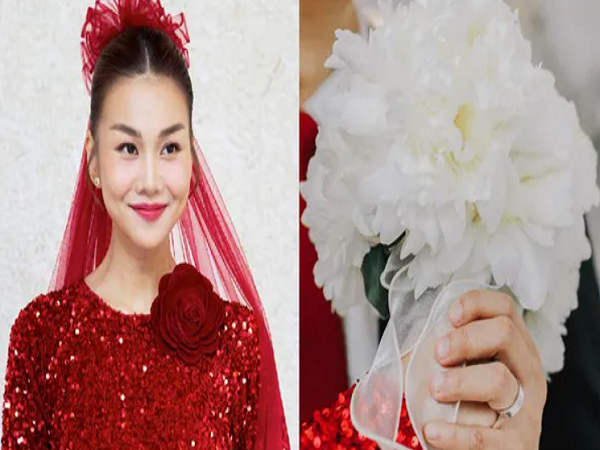 Hé lộ những hình ảnh đầu tiên bên trong lễ cưới Thanh Hằng
