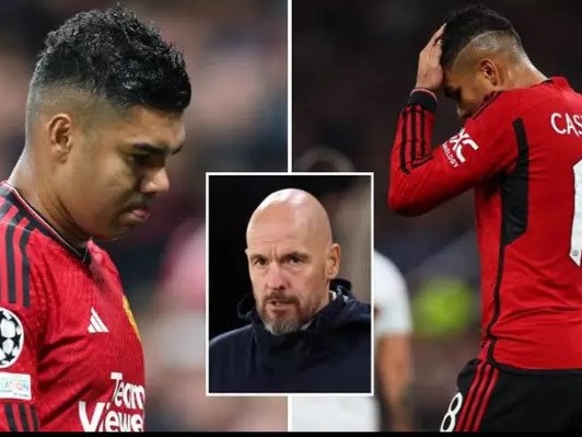 Casemiro hối hận gia nhập MU, Erik ten Hag có ngay người thay thế