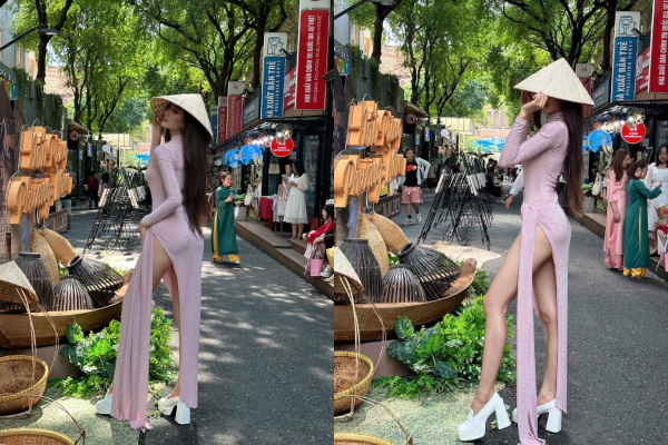 Danh tính hot girl hở bạo tại đường sách: Từng dính drama với Thùy Tiên