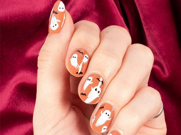 1001 ý tưởng trang trí móng tay màu cam siêu đẹp cho ngày Halloween