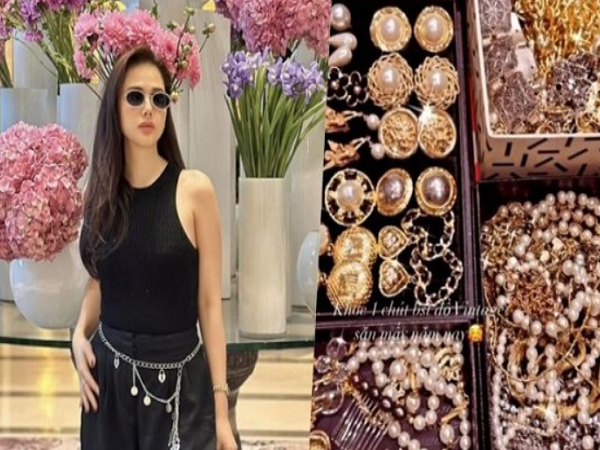 Nàng dâu nghìn tỷ khoe 'núi trang sức', chứng minh khối tài sản 'khủng'