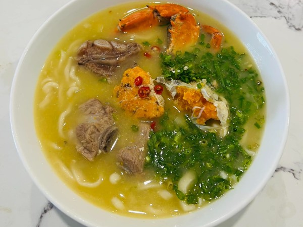 Độc đáo món cháo mì Quảng Bình, nhồi bột càng kỹ sợi mì càng ngon