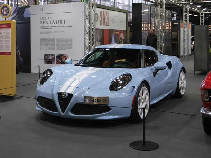 Cận cảnh Alfa Romeo 4C Unica độc nhất thế giới