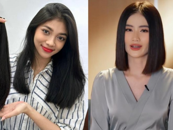 Á hậu Minh Kiên đáp trả ra sao khi bị fan mỉa mai 'bắt chước Ý Nhi hiến tóc'?
