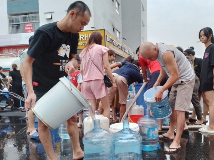Hà Nội đã đảm bảo nước cho khu đô thị Thanh Hà?