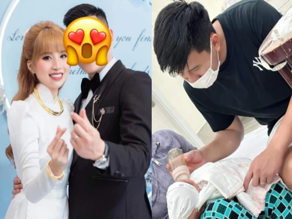Thủ môn điển trai nhất nhì Việt Nam hạnh phúc đón con đầu lòng
