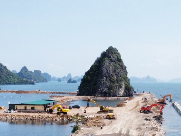 Phạt 125 triệu đồng chủ đầu tư dự án lấn biển Hạ Long
