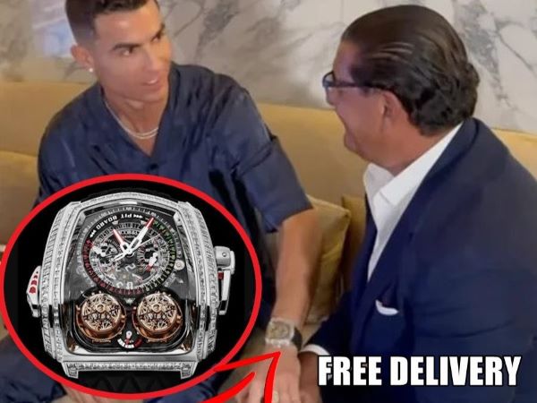 Chiêm ngưỡng siêu phẩm đồng hồ trị giá 2 triệu USD mà Ronaldo vừa được tặng