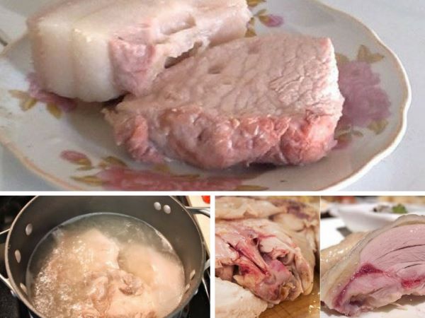 Thịt luộc chín nhưng bên trong có màu đỏ do chứa chất độc hại cho cơ thể?