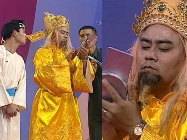 'Ngọc hoàng đầu tiên' Táo quân: Là đại tá, 'sếp' của Tự Long, sống hạnh phúc bên vợ xinh đẹp kém 13 tuổi