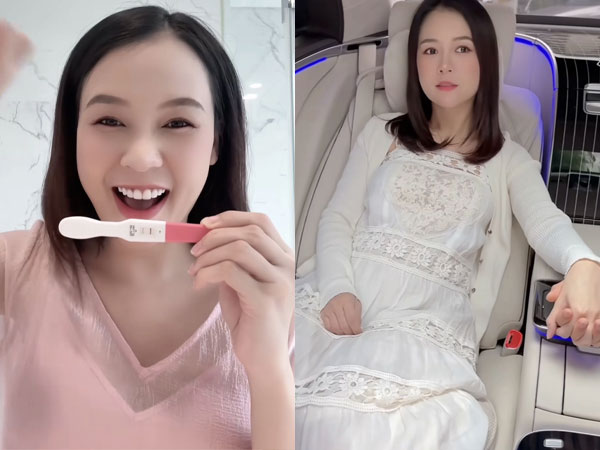 Sam xác nhận mang thai bằng thụ tinh ống nghiệm, hé lộ khoảnh khắc hiếm bên ông xã giấu mặt