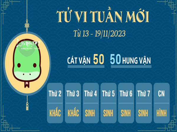Tử vi tuần mới từ 13 - 19/11/2023 của 12 con giáp:  Tị khó khăn ập tới, Dậu vươn lên