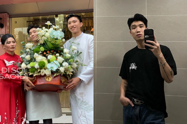 Hot boy bê tráp trong đám hỏi Đoàn Văn Hậu được netizen 'săn lùng' vì quá điển trai là ai?