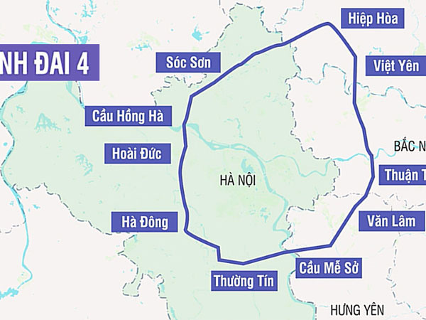 Hà Nội đề xuất thu phí đường vành đai 4 cao nhất 7.220 đồng mỗi km
