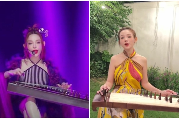Chị đẹp Huyền Baby vừa đánh đàn vừa hát mộc trong vườn nhà 100 tỷ, netizen: Gì cũng xuất sắc bảo sao chồng giữ ở nhà!