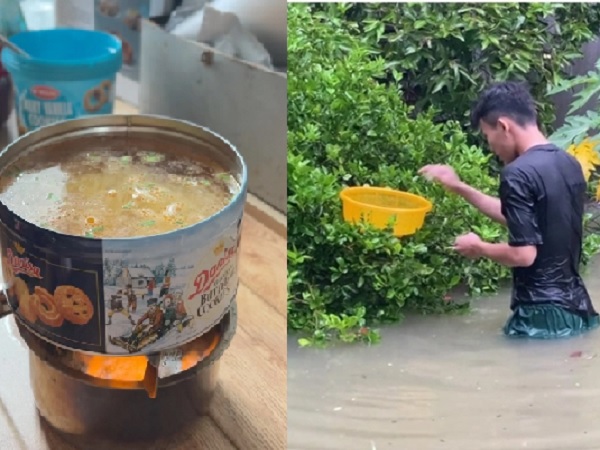 Bi hài chuyện vượt khó giữa mưa lũ ở Huế: Nấu mì ở sảnh chung cư, muốn hái rau vườn phải biết lặn