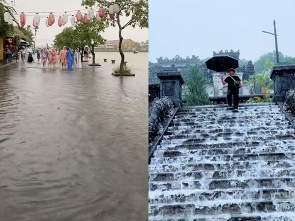 Không chỉ Huế, mưa lớn cũng khiến khách du lịch gặp khó khăn tại Đà Lạt, Hội An hay Quy Nhơn