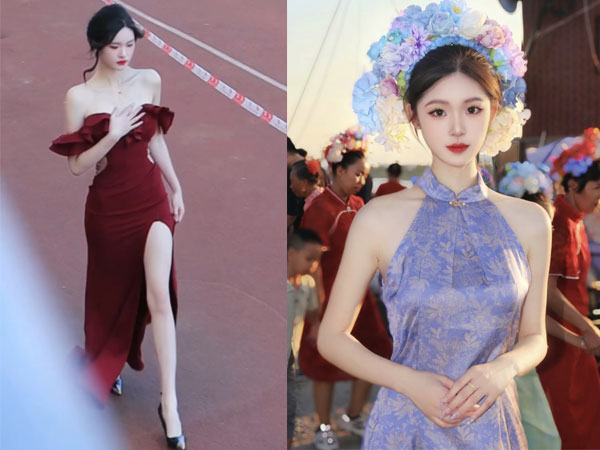 Vô tình bị quay lén, nữ sinh lên hẳn hot search vì nhan sắc sáng bừng cả lễ khai mạc hội thao của trường