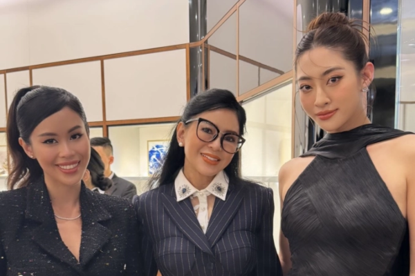 Phu nhân tỷ phú Johnathan Hạnh Nguyễn và ái nữ so kè nhan sắc với Hoa hậu, 'chặt' cỡ nào mà Lương Thùy Linh than áp lực?