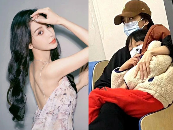 Angelababy lần đầu lộ diện sau khi bị phong sát: Bịt mặt kín mít, mệt mỏi bên con trai trong bệnh viện lúc nửa đêm