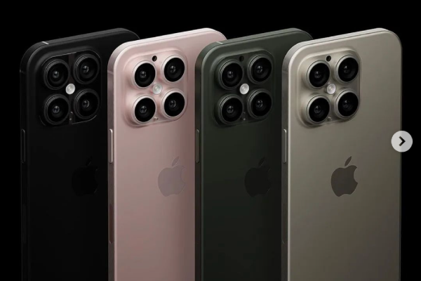 iPhone 16 lộ diện thiết kế mới với 4 camera, thêm màu hồng đẹp không tì vết