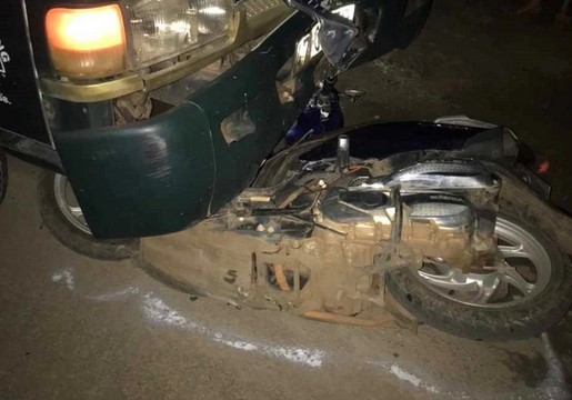 Xe tải và xe máy đối đầu, 2 người phụ nữ tử vong tại chỗ
