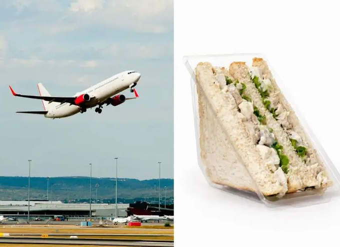 Bị phạt 52,7 triệu đồng vì mang sandwich thịt gà nhập cảnh tại sân bay