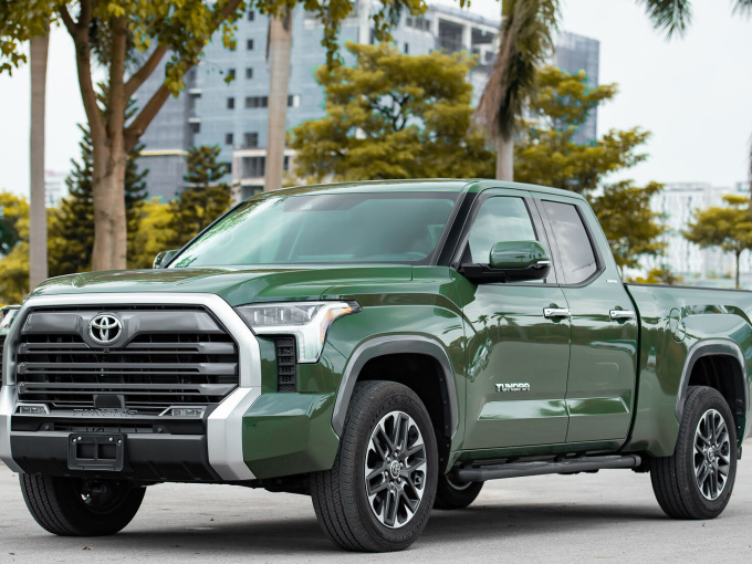 Siêu bán tải Toyota Tundra về Việt Nam giá hơn 5 tỷ: Đẹp, độc nhưng tốn xăng