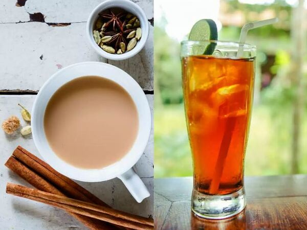 So sánh tác dụng của trà đá và trà nóng