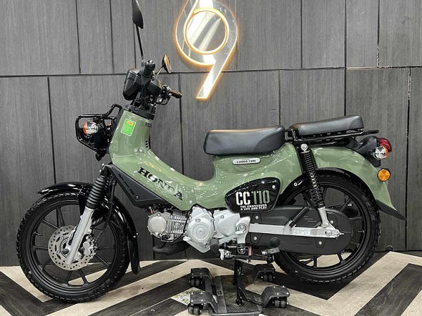 Xe máy tí hon Honda Cross Cub 110 nhập Trung Quốc giá đắt ngang SH