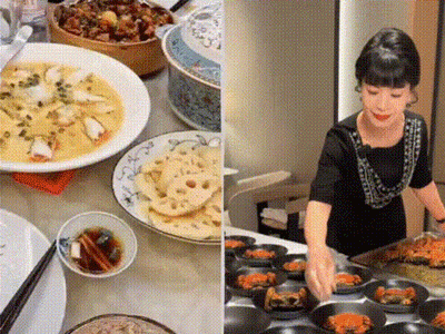 Đỉnh cao bà vợ nội trợ: Mặc toàn đồ hiệu vào bếp, nguyên liệu nấu ăn đắt đỏ, thu hút lượt xem 'khủng'