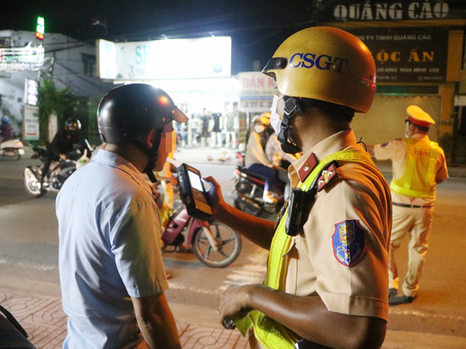 CSGT TP.HCM điều chỉnh phương án kiểm tra, xử lý vi phạm nồng độ cồn