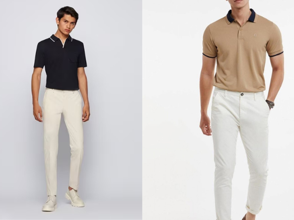 Những kiểu áo Polo nam trên thị trường và cách mix đồ che khuyết điểm hoàn hỏa cho người gầy