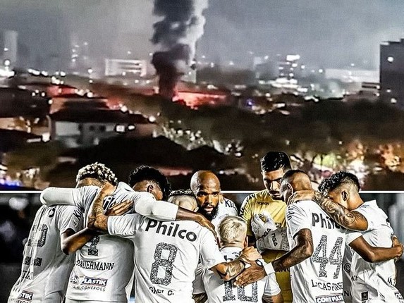 Đội bóng cũ của Pele, Neymar lần đầu xuống hạng sau 111 năm, CĐV tức giận gây bạo loạn, đốt phá thành phố