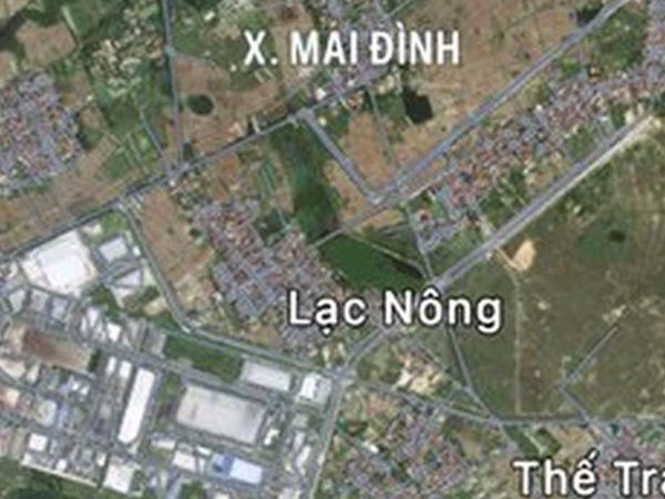 Sắp đấu giá hơn 3.000m2 đất gần sân bay Quốc tế Nội Bài