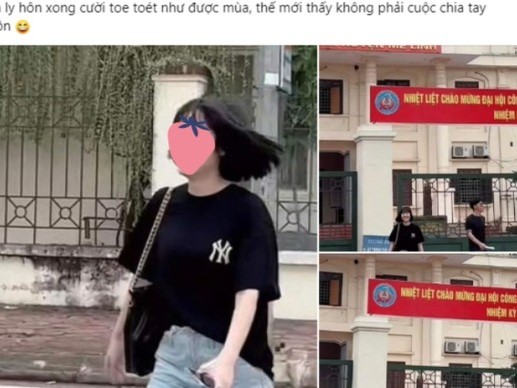 Người phụ nữ hot MXH với phản ứng lạ khi rời khỏi tòa án ly hôn: 'Mình không nghĩ hạnh phúc 1 con người là phải có chồng kế bên'