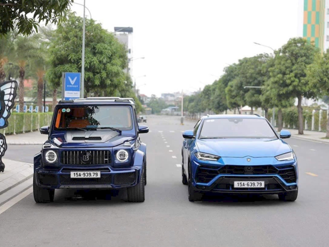 Brabus 800 và Lamborghini Urus 'biển khủng', gần 40 tỷ của đại gia Hải Phòng